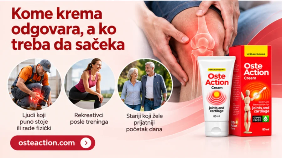Oste Action original — kurir predaje paket na vratima